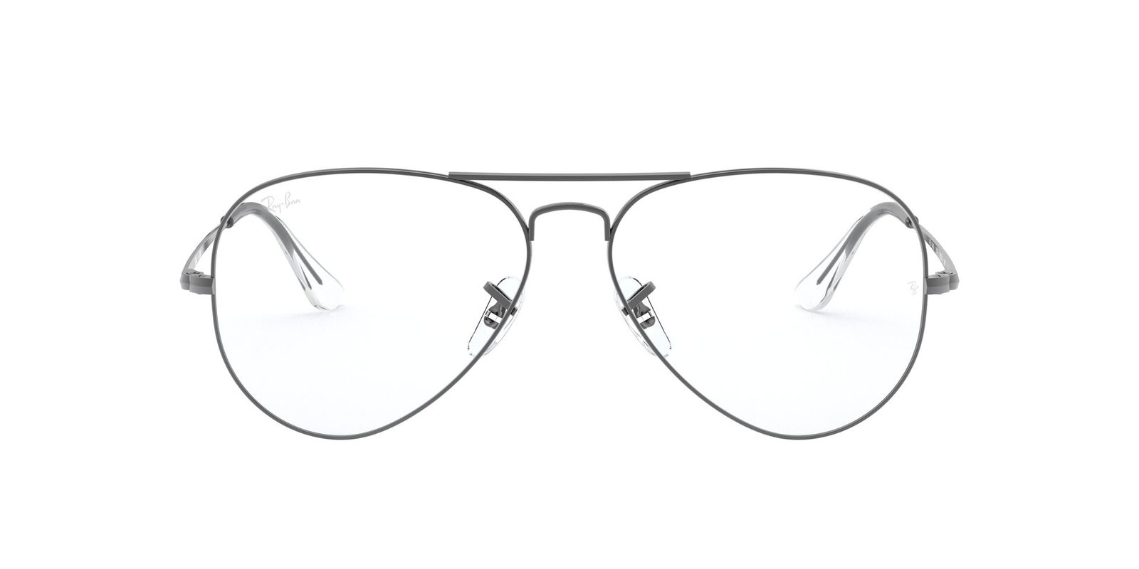 Das Bild zeigt die Korrektionsbrille RX6489 2502 von der Marke Ray-Ban in Gunmetal.