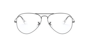 Das Bild zeigt die Korrektionsbrille RX6489 2502 von der Marke Ray-Ban in Gunmetal.