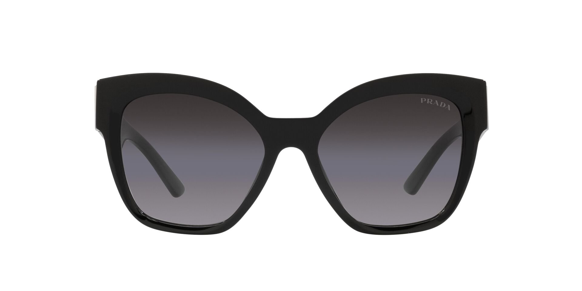 Das Bild zeigt die Sonnenbrille 0PR 17ZS 1AB09S  von der Marke Prada in  schwarz.