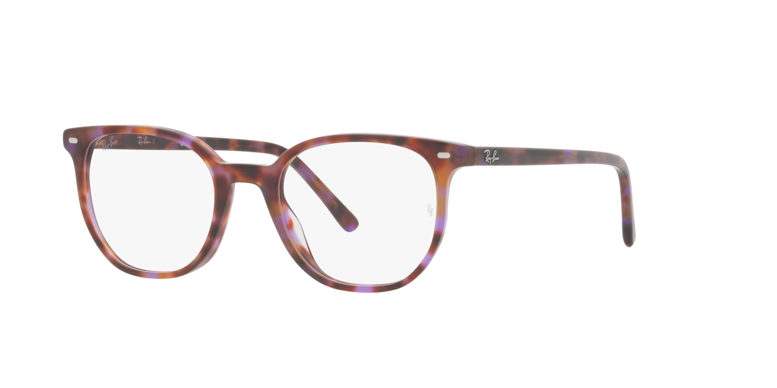 Ray Ban Brille Elliot in Braun & Violett für Damen RX5397 8175 48