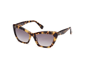 Max Mara Sonnenbrille LOGO14 für Damen in Bunt Havanna MM0063 55B