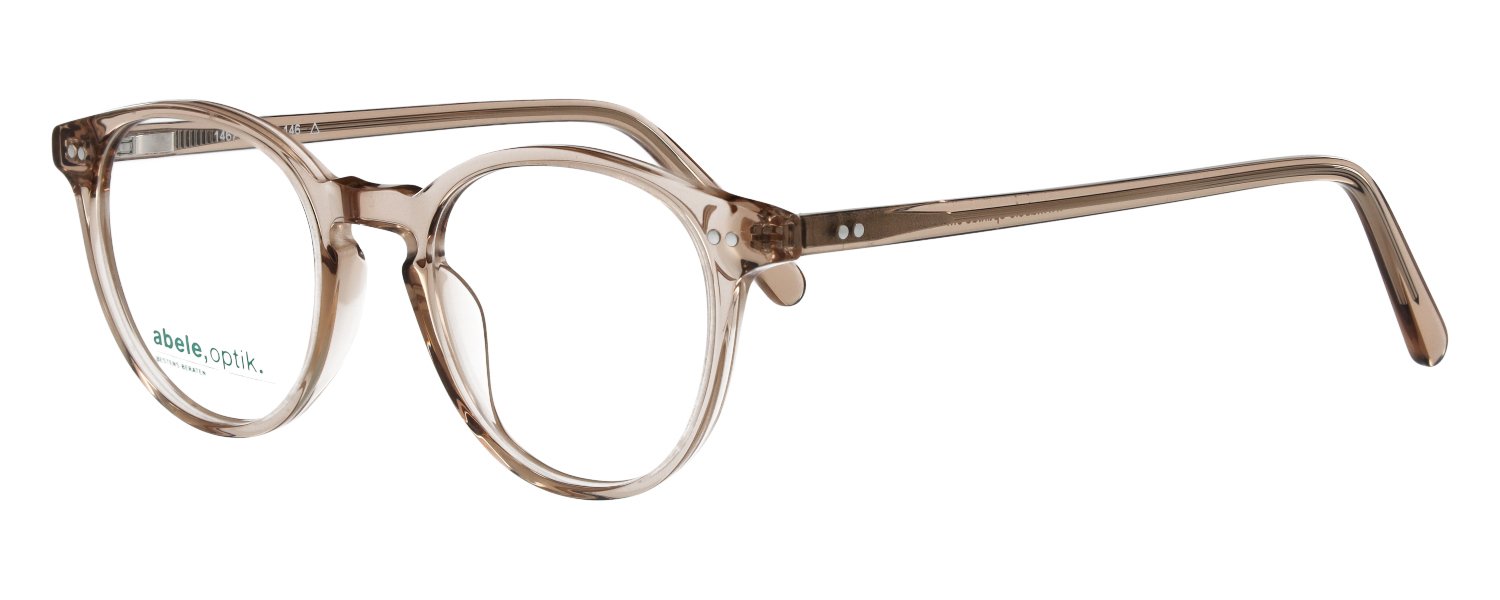 abele optik Brille für Damen in braun transparent 146711