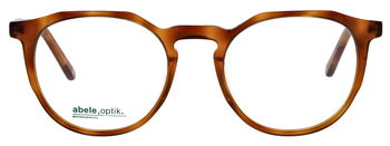 Das Bild zeigt die Korrektionsbrille 148191 von der Marke Abele Optik in havanna hell.