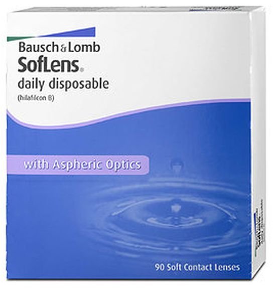 Soflens daily disposable, Bausch & Lomb (90 Stk.)