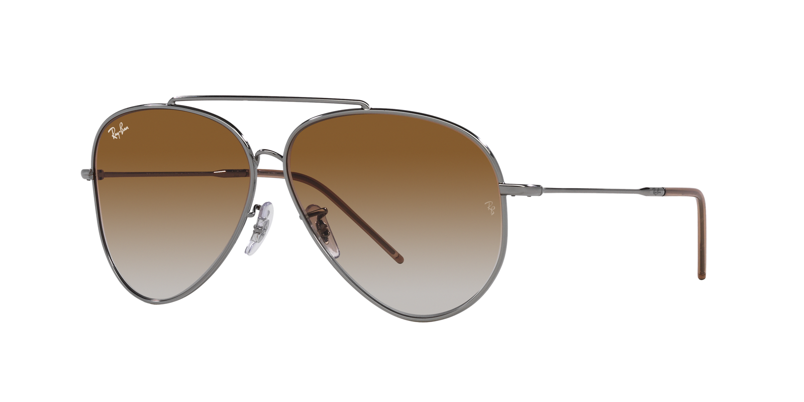 Das Bild zeigt die Sonnenbrille 0101S 004/CB von der Marke Ray Ban in Gunmetal.