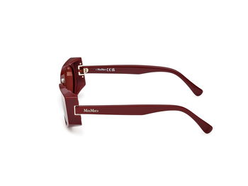 Das Bild zeigt die Sonnenbrille MM0160 von der Marke Max Mara in Bordeaux.