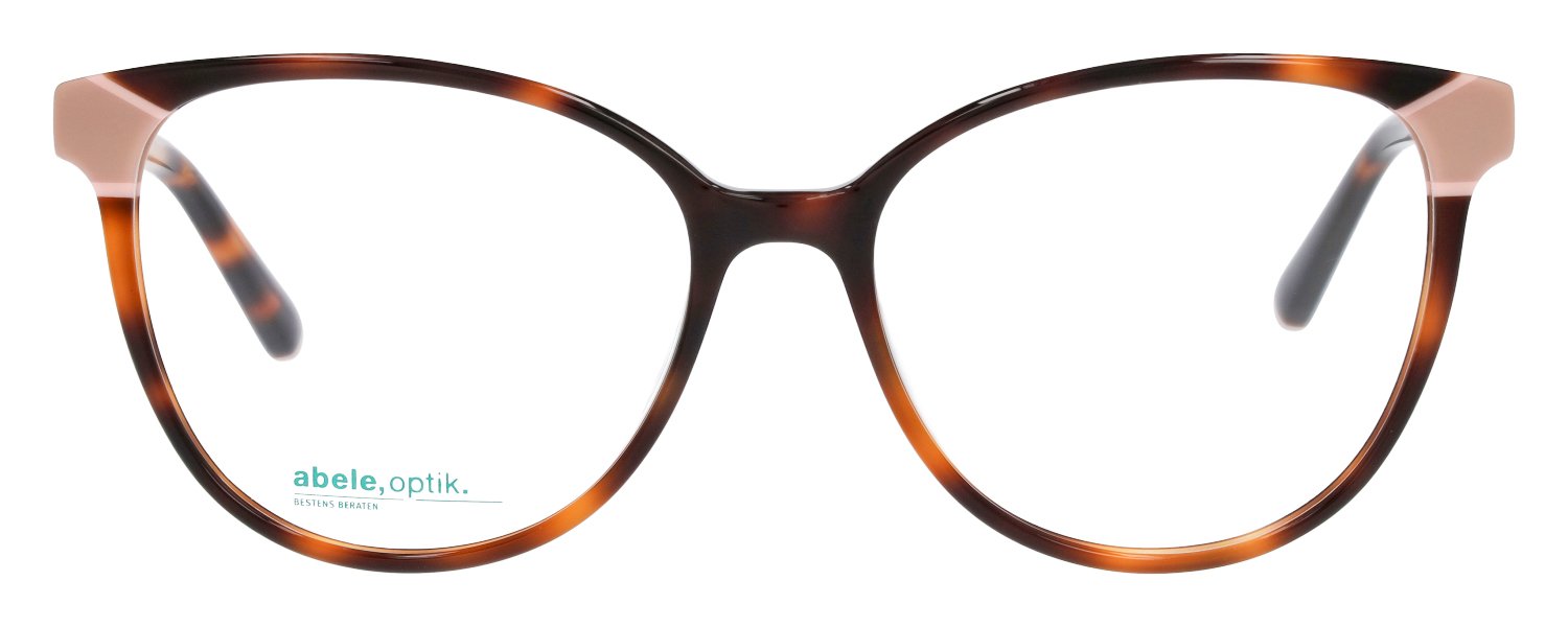 abele optik Brille für Damen in havanna / rosa 147701