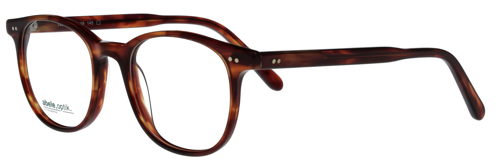 Das Bild zeigt die Korrektionsbrille 148181 von der Marke Abele Optik in hellbraun.