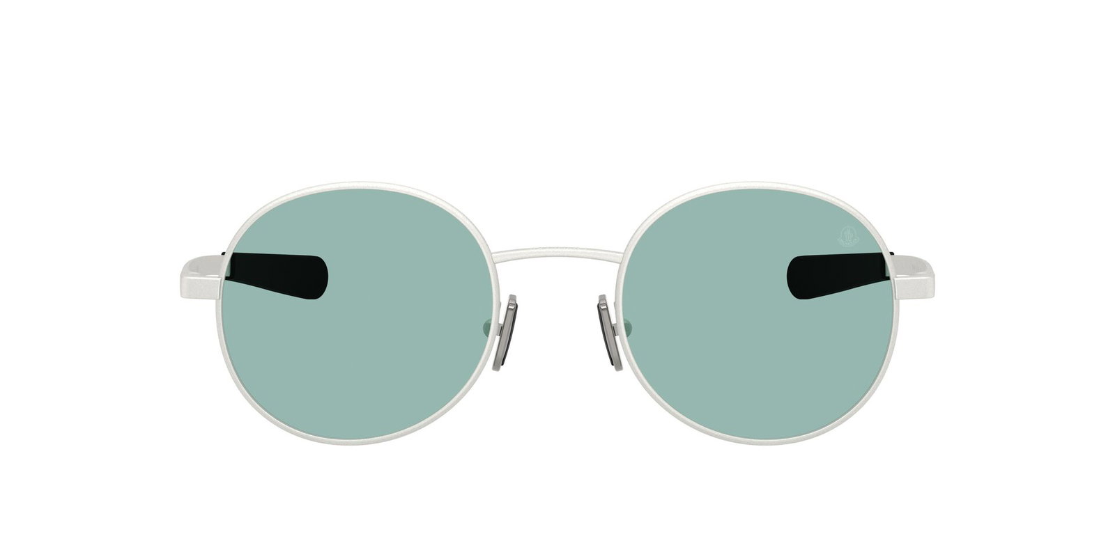 zu sehen ist die Sonnenbrille 4016 von Moncler in der Farbe Silber.