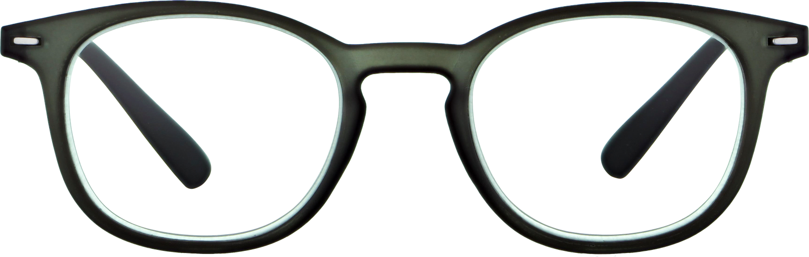 Das Bild zeigt die Fertiglesebrille 04701 von der Marke Abele Optik in grau matt.