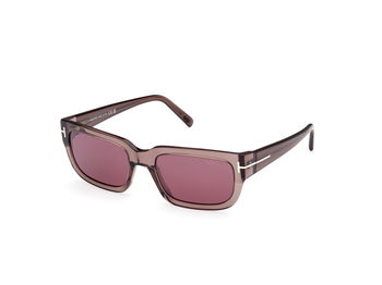  Tom Ford Sonnenbrille Ezra in hellbraun FT1075 45U