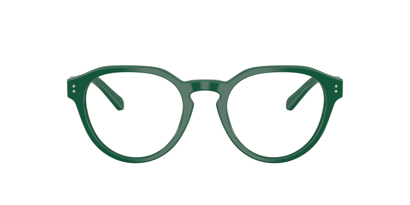 Das Bild zeigt die Korrektionsbrille 2233 von der Marke Polo in Grün.