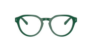 Das Bild zeigt die Korrektionsbrille 2233 von der Marke Polo in Grün.