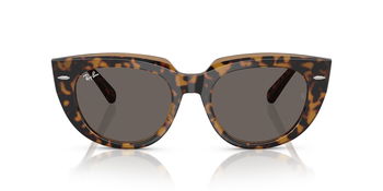Das Bild zeigt die Sonnenbrille RB2286 1292B1 von der Marke Ray-Ban in Havanna braun transparent.