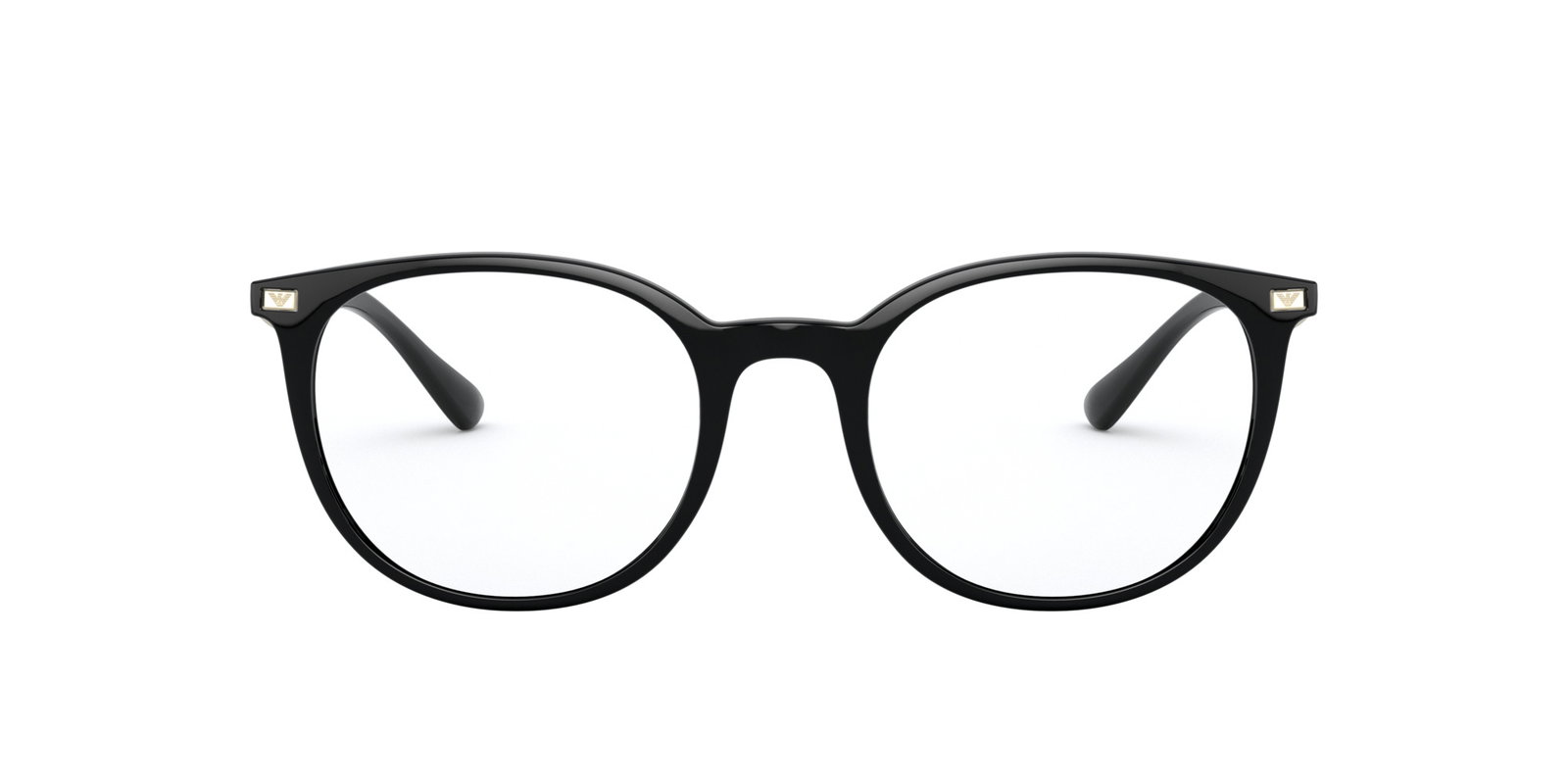 Das Bild zeigt die Korrektionsbrille EA3168 5001 von der Marke Emporio Armani in Schwarz.