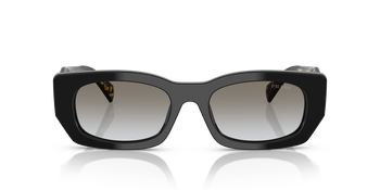 Auf diesem Bild sehen Sie die Sonnenbrille 0PR B05S von Prada in der Farbe Schwarz.