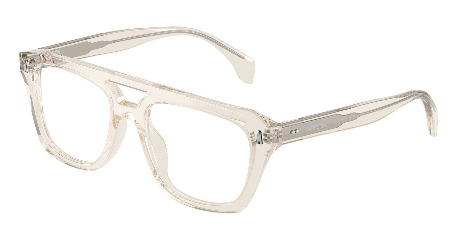 zu sehen ist die Korrektionsbrille 2018U von Moncler in der Farbe Transparent.