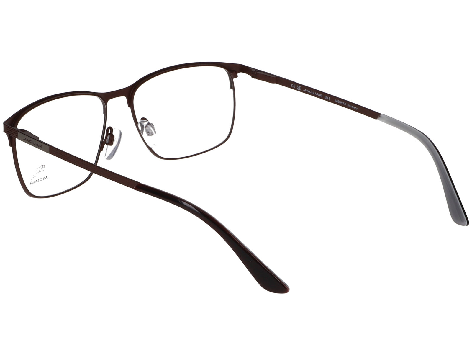 Das Bild zeigt die Korrektionsbrille 3123 2100 von der Marke Jaguar in rot.