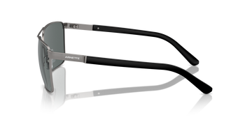 Das Bild zeigt die Sonnenbrille AN3091 745/81 von der Marke Arnette in gunmetal.