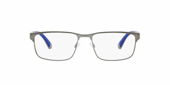 Das Bild zeigt die Korrektionsbrille EA1105 3095 von der Marke Emporio Armani in Gunmetal.