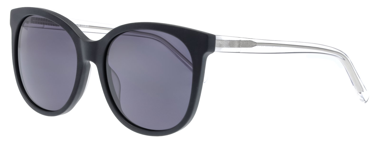 abele optik Sonnenbrille Damen in Mattschwarz/Transparent 721381