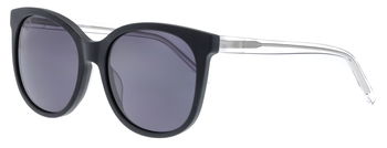 Das Bild zeigt die Sonnenbrille 721381 von der Marke Abele Optik in Mattschwarz/Transparent.