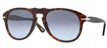 Das Bild zeigt die Sonnenbrille PO0649 24/86 von der Marke Persol in havanna.