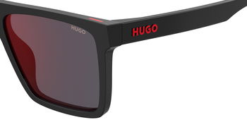 Das Bild zeigt die Sonnenbrille HG1069/S 807 von der Marke Hugo in schwarz.