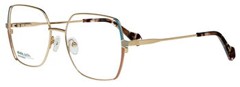 abele optik Metallfassung für Damen in Gold/Blau-Rosé Grau 151631
