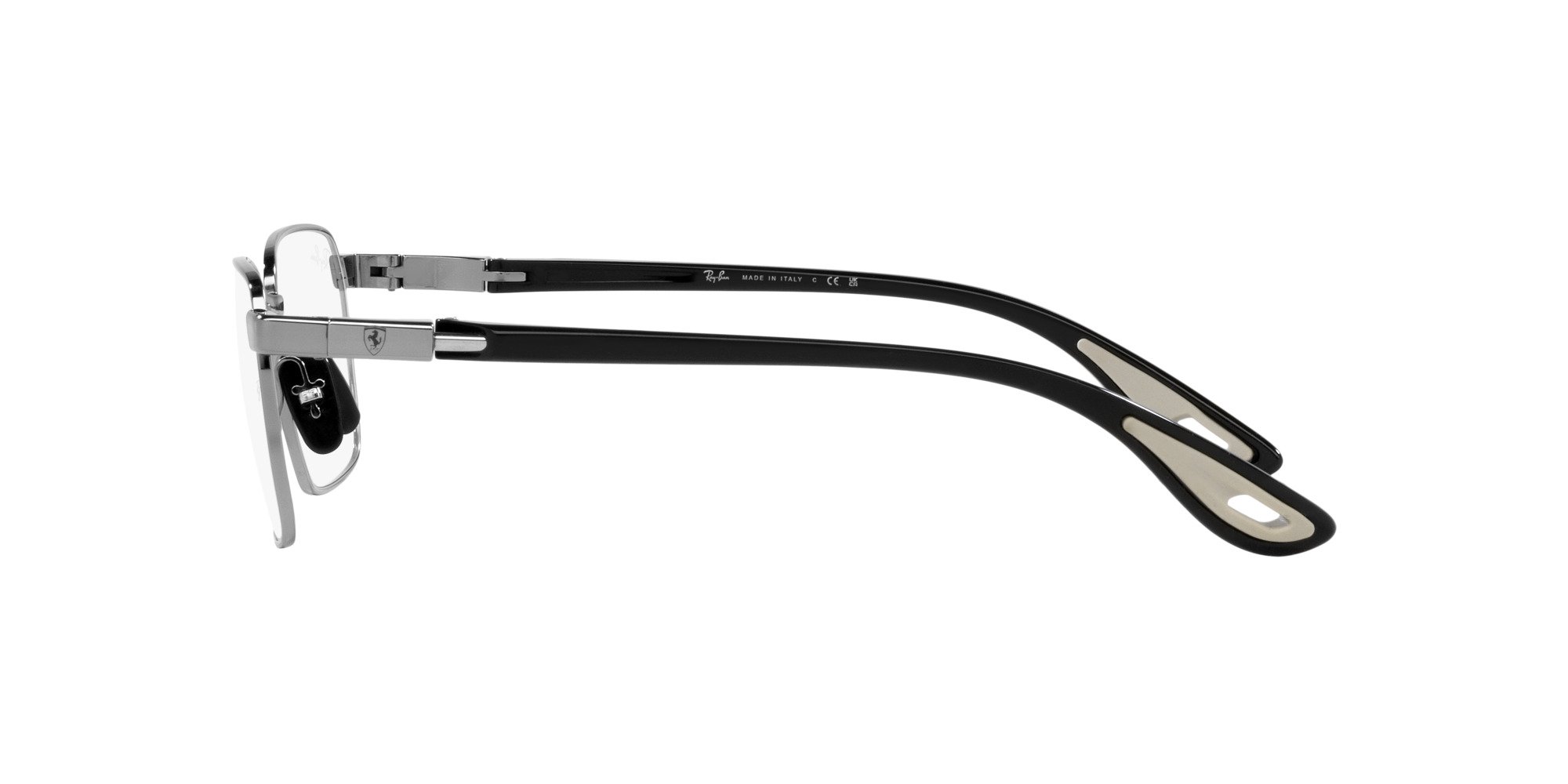 Das Bild zeigt die Korrektionsbrille RX6507M F084 von der Marke Ray Ban in Gunmetal.