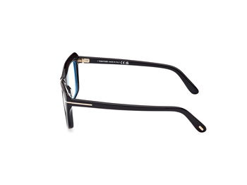Das Bild zeigt die Korrektionsbrille FT5894-B 001 von der Marke Tom Ford in schwarz.