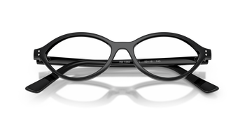 Auf diesem Bild sehen Sie die Korrektionsbrille 0RX7265 von RayBan in der Farbe Schwarz.
