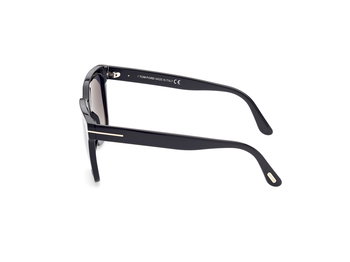 Das Bild zeigt die Sonnenbrille FT0952 01D von der Marke Tom Ford in schwarz.
