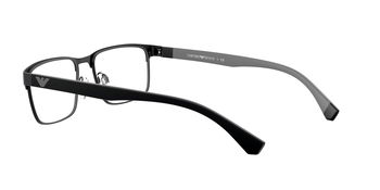 Das Bild zeigt die Korrektionsbrille EA1105 3014 von der Marke Emporio Armani in Schwarz.