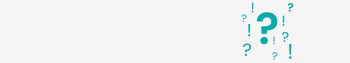 Das Bild zeigt vielen unterschiedlich große Frage- und Ausrufezeichen.