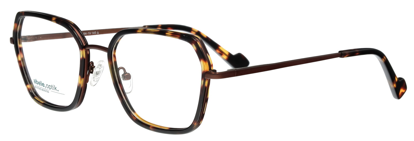 abele optik Brille für Damen in Havanna / Dunkelbraun matt 151542