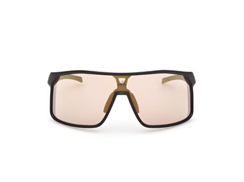 Das Bild zeigt die Adidas Sport Sonnenbrille Alkator SP0124 in schwarz von vorne.