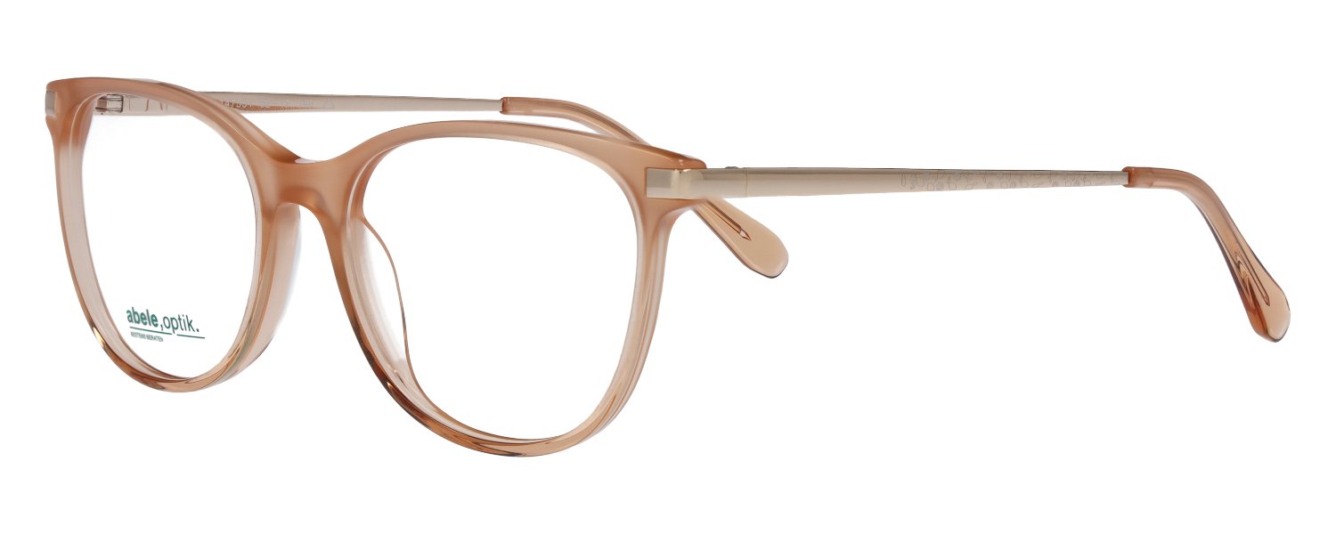 abele optik Brille für Damen in apricot aus Kunststoff 147531