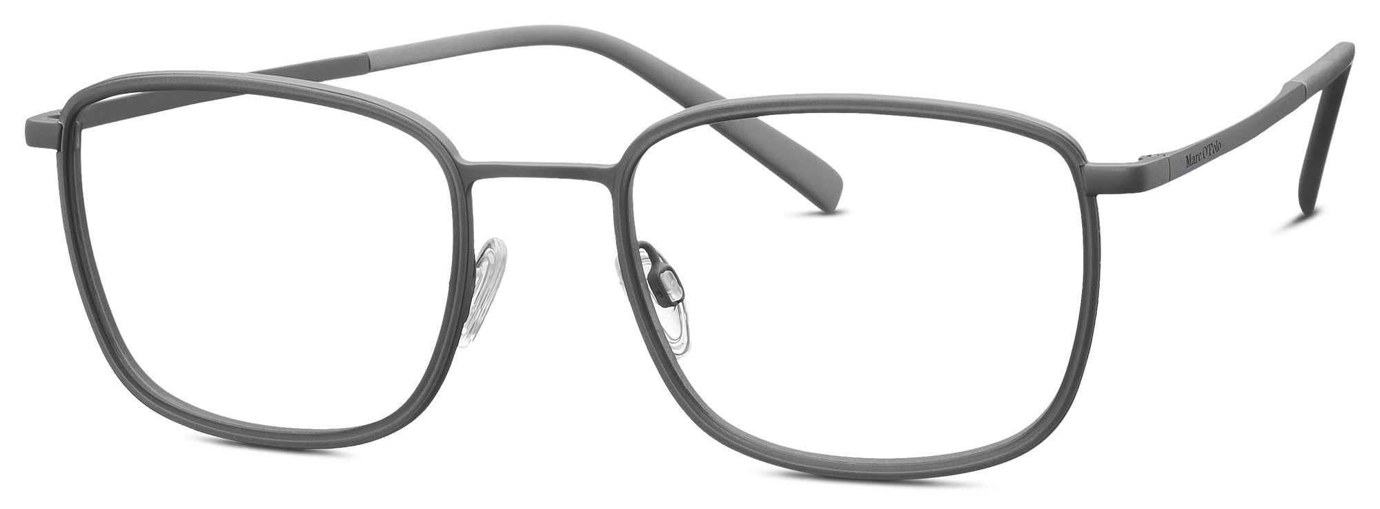 Das Bild zeigt die Korrektionsbrille 502186 30 von der Marke Marc O‘Polo in grau.