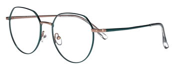 abele optik Brille 146821 türkis roségold