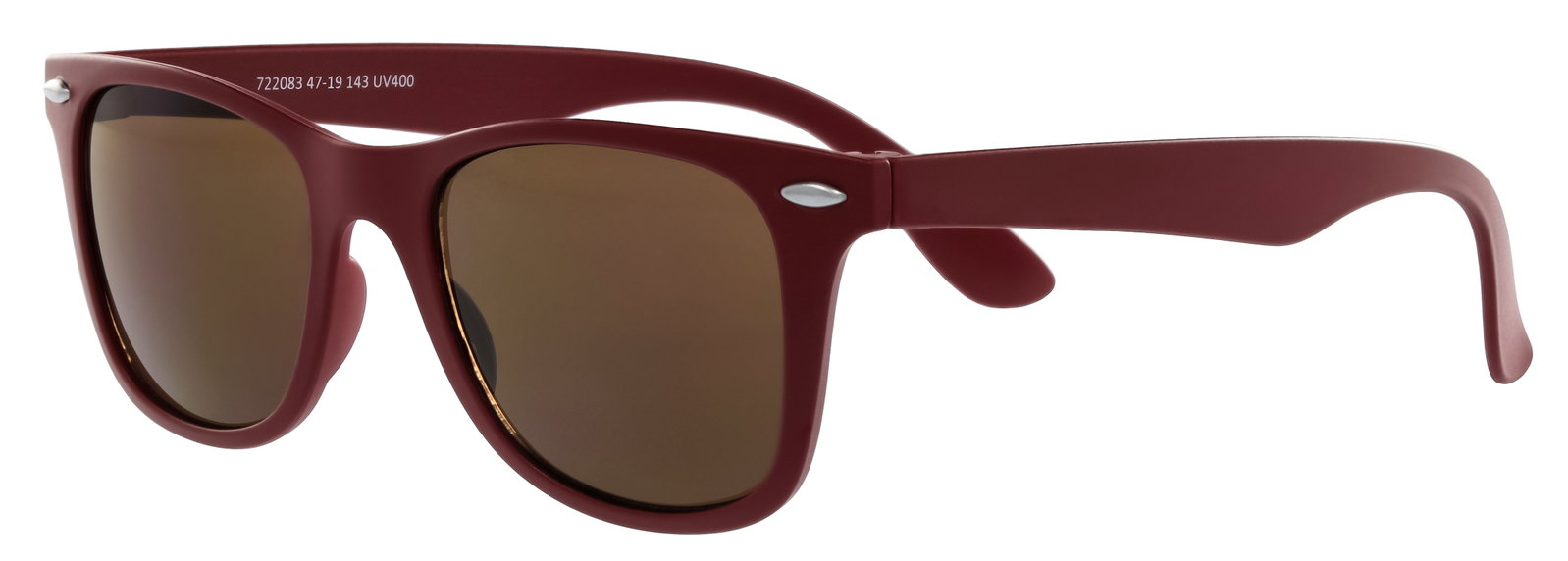 abele optik Kindersonnenbrille 722083 Dunkelrot matt