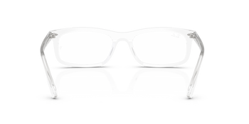 Auf diesem Bild sehen Sie die Korrektionsbrille 0RX5450 von Ray Ban in der Farbe Transparent.