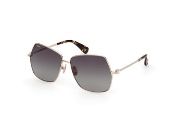 Das Bild zeigt die Sonnenbrille MM0035-H 32P von der Marke Max Mara in Blassgold.