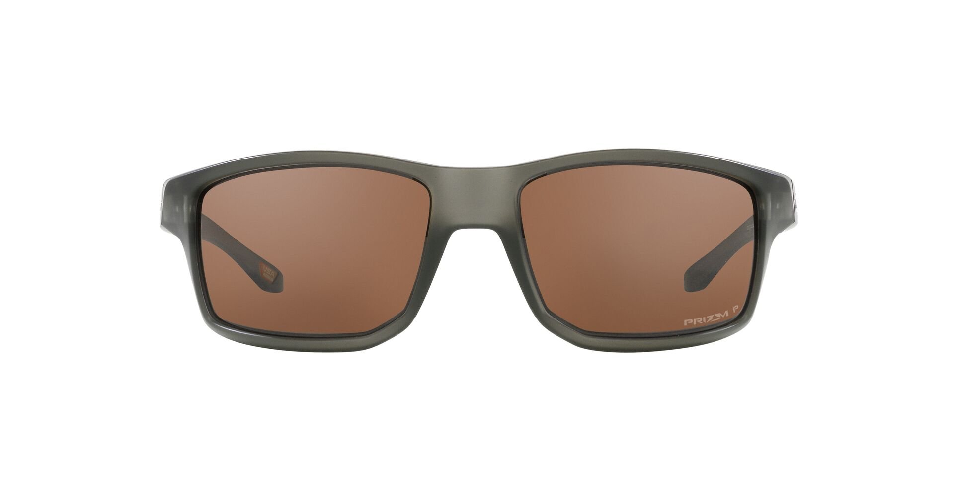 Das Bild zeigt die Sonnenbrille OO9449 944924 von der Marke Oakley in  matt grau-braun.