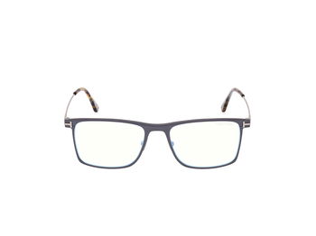 Das Bild zeigt die Korrektionsbrille FT5865-B 013 von der Marke Tom Ford in schwarz.