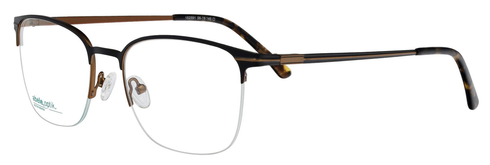 abele optik Brille für Herren in dunkelblau/bronze 152591