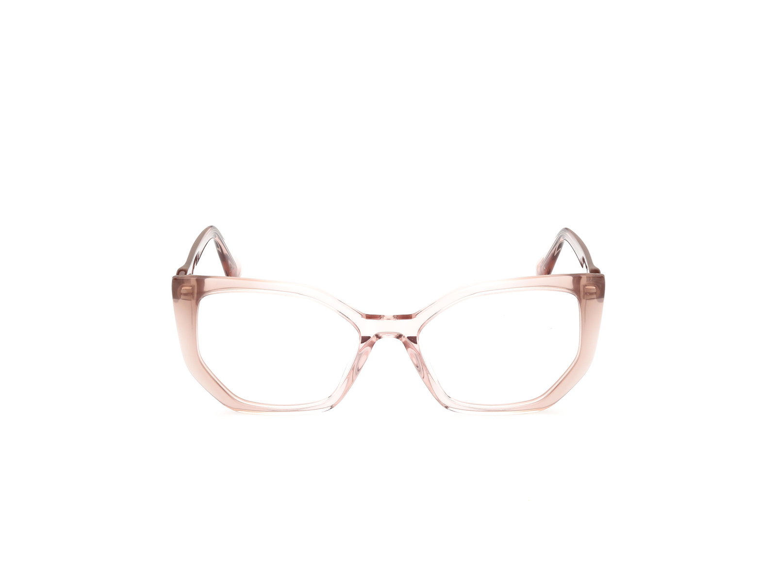 Das Bild zeigt die Korrektionsbrille GU2966 047 von der Marke Guess in nude transparent.