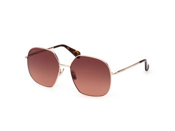 Max Mara Sonnenbrille DESIGN5 für Damen in Rose Gold MM0061 28F