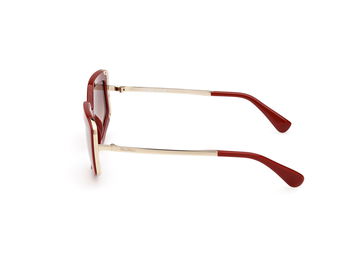 Das Bild zeigt die Sonnenbrille MM0069 66F von der Marke Max Mara in Rot.