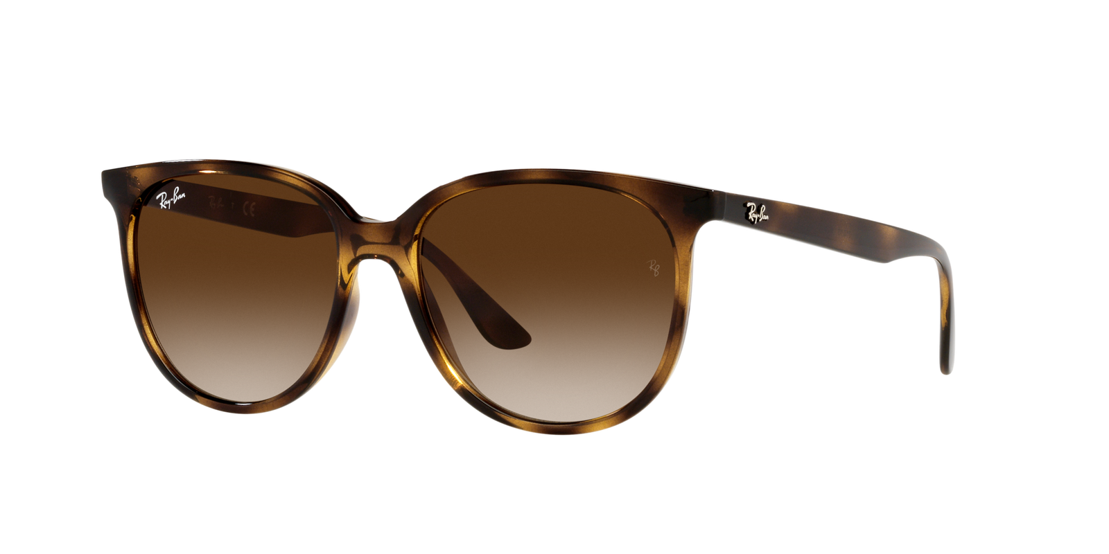 Ray Ban Sonnenbrille für Damen in Havanna & Quadratisch RB4378 710/13 54